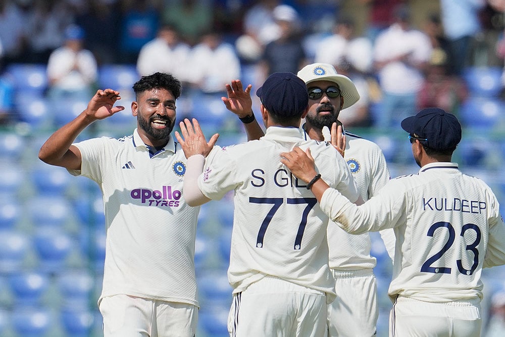 India Vs West Indies 2nd Test Cricket match Day 3 highlights_Mohammed Siraj