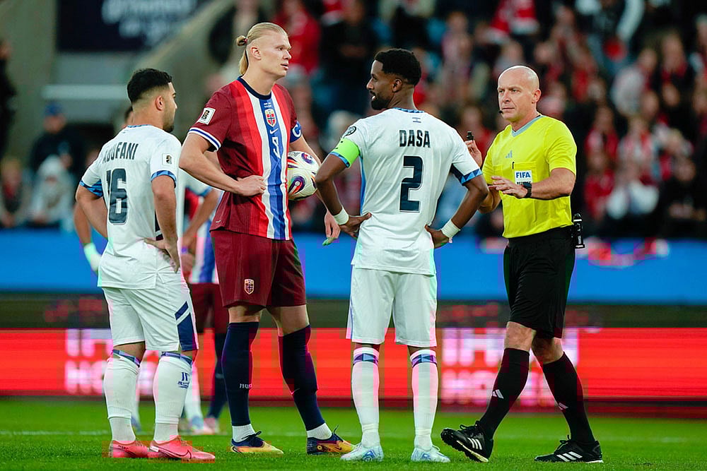 FIFA World Cup 2026 European Qualifiers Norway Vs Israel football match pics_Erling Braut Haaland