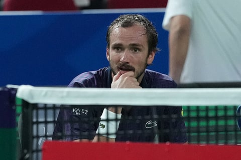 Shanghai Masters: Arthur Rinderknech vs Daniil Medvedev