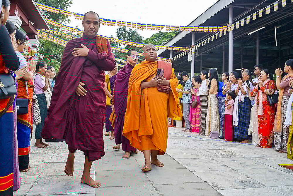 48th Kathina Civara Dana Ceremony in Agartala