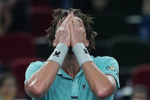 Shanghai Masters: Arthur Rinderknech vs Daniil Medvedev