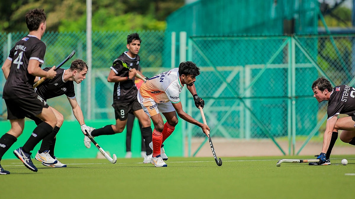 India vs New Zealand junior hockey match report Sultan of Johor Cup 2025