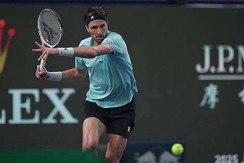 Shanghai Masters: Arthur Rinderknech vs Daniil Medvedev