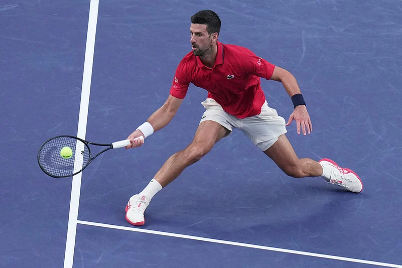 China Tennis Shanghai Masters Novak Djokovic vs Valentin Vacherot_5