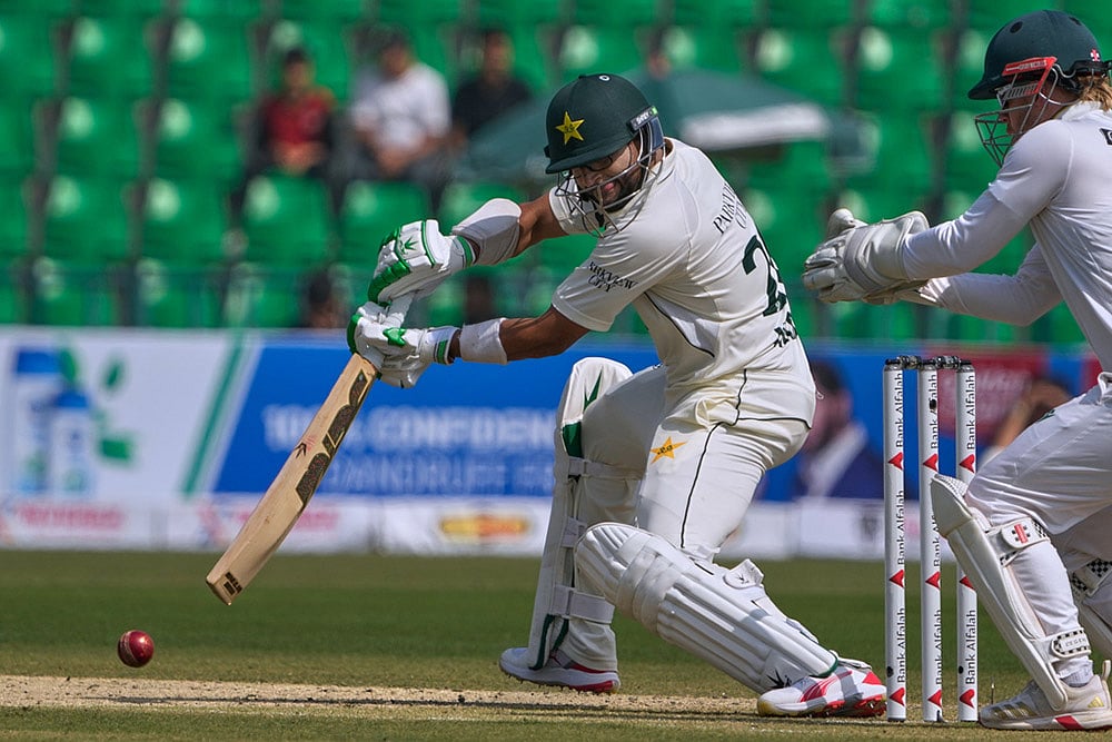 Pakistan Vs South Africa, 1st Test Day 1 pics From Lahores Gaddafi Stadium_Imam-ul-Haq