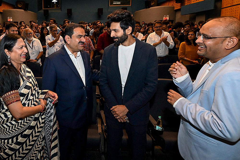 Gautam Adani at Whistling Woods International
