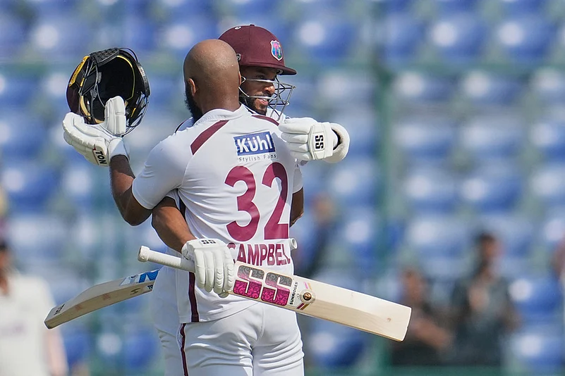 West indies tour of India, 2nd test cricket day 4 photo highlights_Shai Hope