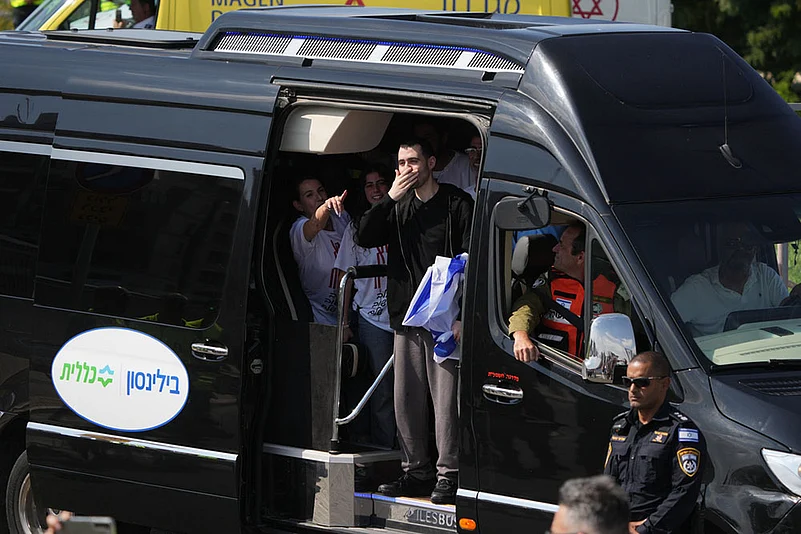 Israel Hamas Gaza war- Hostage release -Freed Israeli hostage Guy Gilboa-Dalal