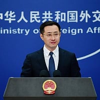 File photo : Chinese Foreign Ministry spokesperson Lin Jian