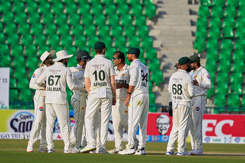 South Africa tour of Pakistan 1st test day 2 photos from Lahore_Noman Ali