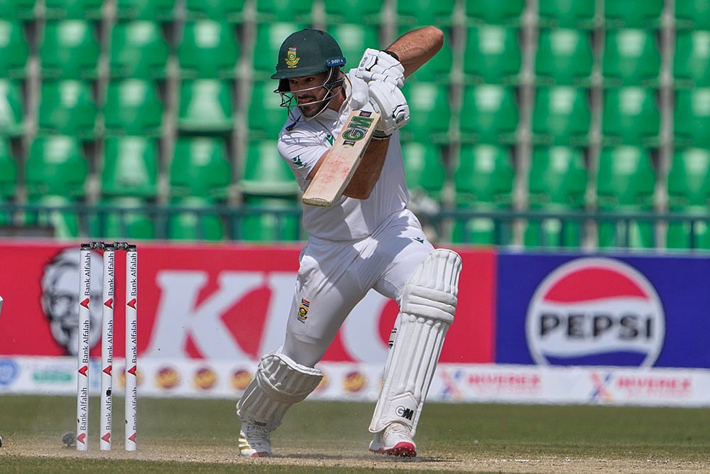 South Africa tour of Pakistan 1st test day 2 photos from Lahore_Aiden Markram