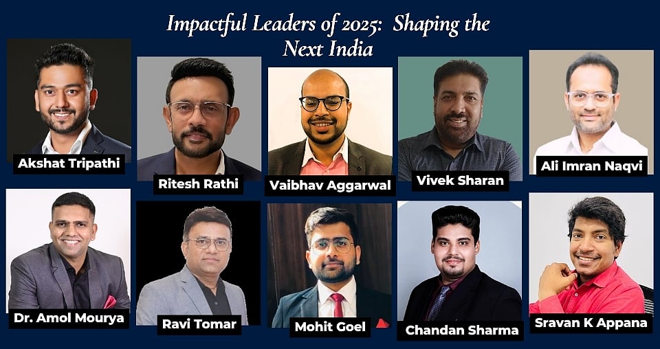 Impactful Leaders Of 2025: Shaping The Next India