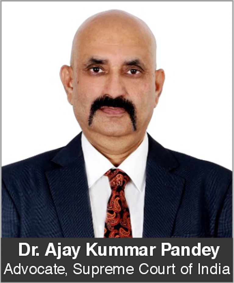 Dr. Ajay Kummar Pandey, Advocate, Supreme Court of India - null
