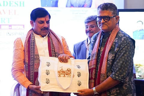 Madhya Pradesh CM Dr. Mohan Yadav with Shri Gajraj Rao