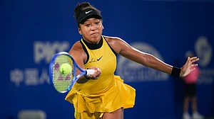 Naomi Osaka beat Wakana Sonobe at the Japan Open