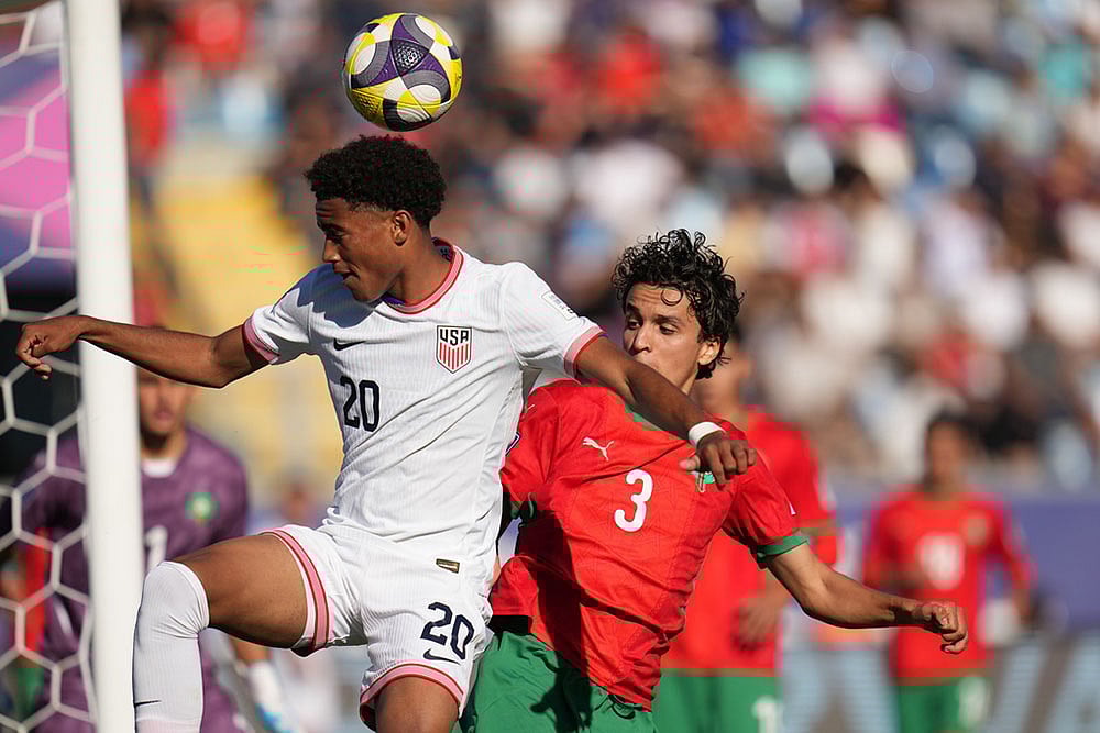FIFA U20 World Cup 2025 USA Vs Morocco United States Zavier Gozo