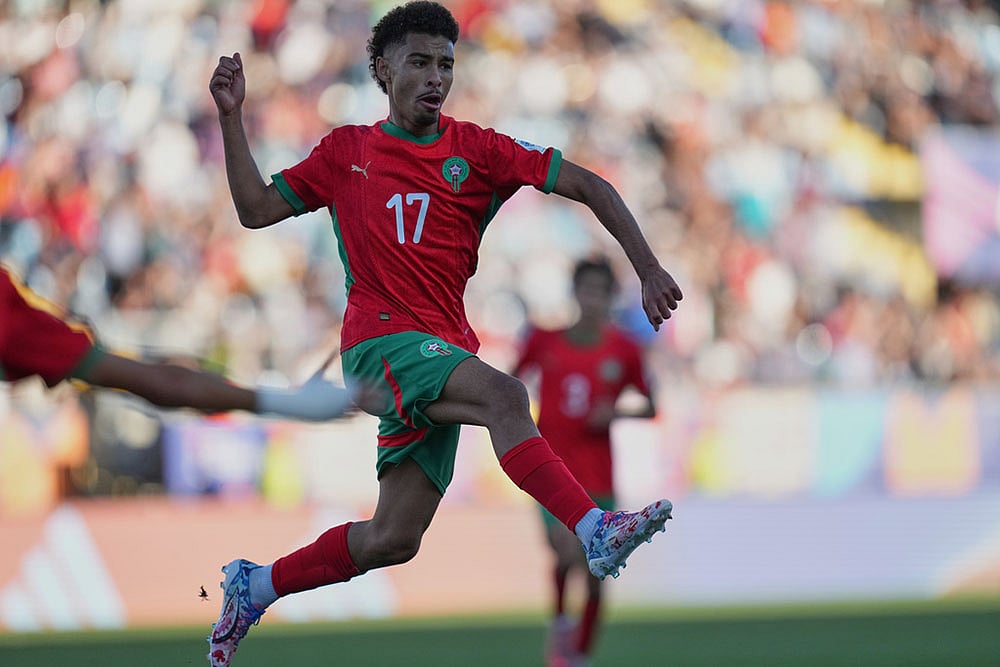 FIFA U20 World Cup 2025 USA Vs Morocco Moroccos Gessime Yassine 