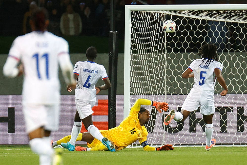 FIFA World Cup Qualifier Soccer Match: France vs Iceland