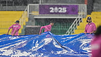 AP/ Eranga Jayawardena : SL Vs NZ Live Cricket Score, Women's ODI World Cup 2025: Rain Delays New Zealand Chase After Sri Lanka’s 258/6