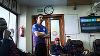 BCCI : India Vs West Indies: Gautam Gambhir Visits WI Dressing Room After Delhi Test To Praise Second Innings Fight