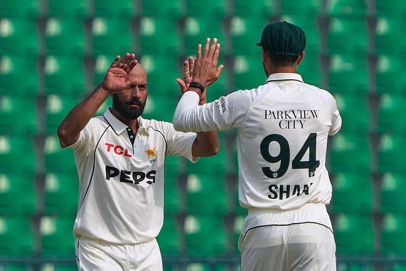 South Africa tour of Pakistan 1st test day 3 photos from Lahore_Sajid Khan