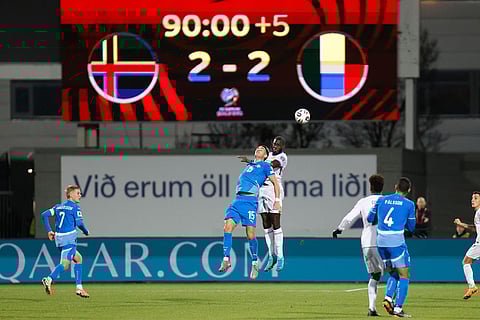 World Cup Qualifier Soccer Match: France vs Iceland