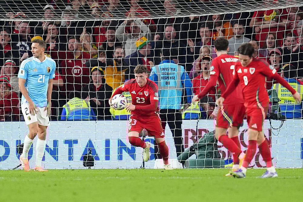World Cup Qualifier Soccer Match: Wales vs Belgium