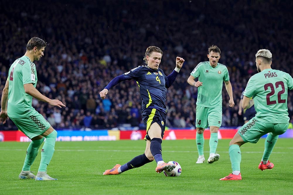 FIFA World Cup 2026 Group C Euopean Qualifiers Scotland Vs Belarus_Scott McTominay