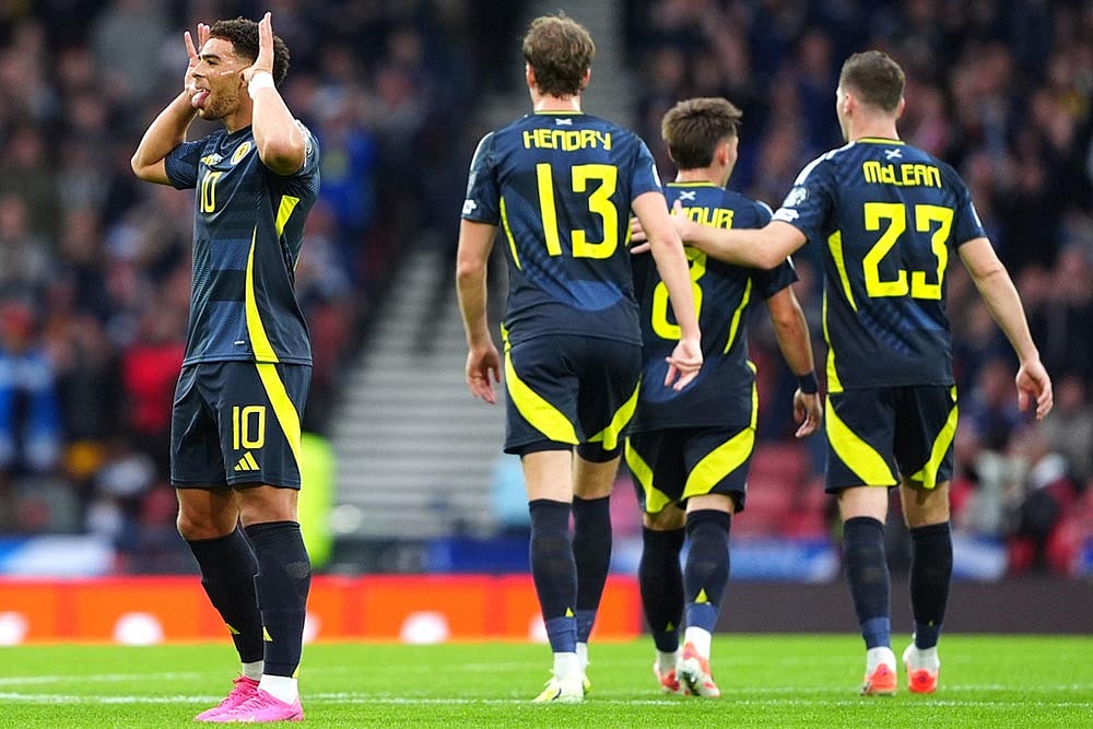 FIFA World Cup 2026 Group C Euopean Qualifiers Scotland Vs Belarus_Che Adams