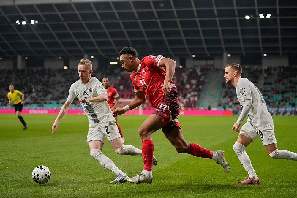 FIFA World Cup Qualifying Soccer Match: Switzerland vs Slovenia
