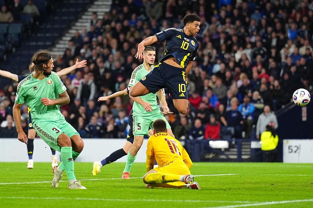 FIFA World Cup 2026 Group C Euopean Qualifiers Scotland Vs Belarus_Che Adams