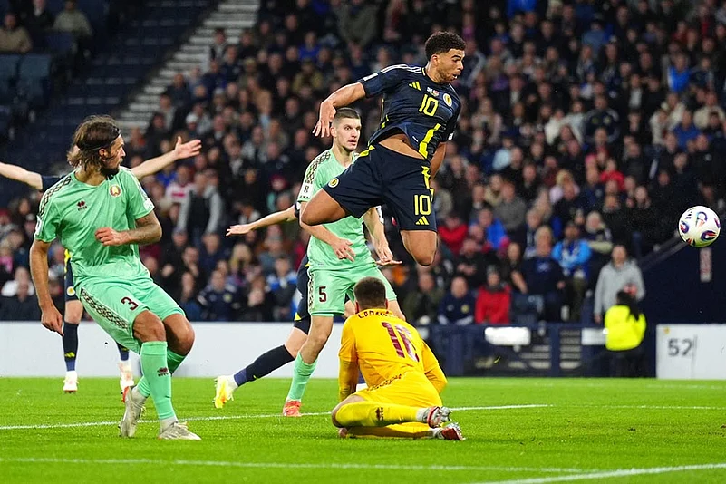 FIFA World Cup 2026 Group C Euopean Qualifiers Scotland Vs Belarus_Che Adams
