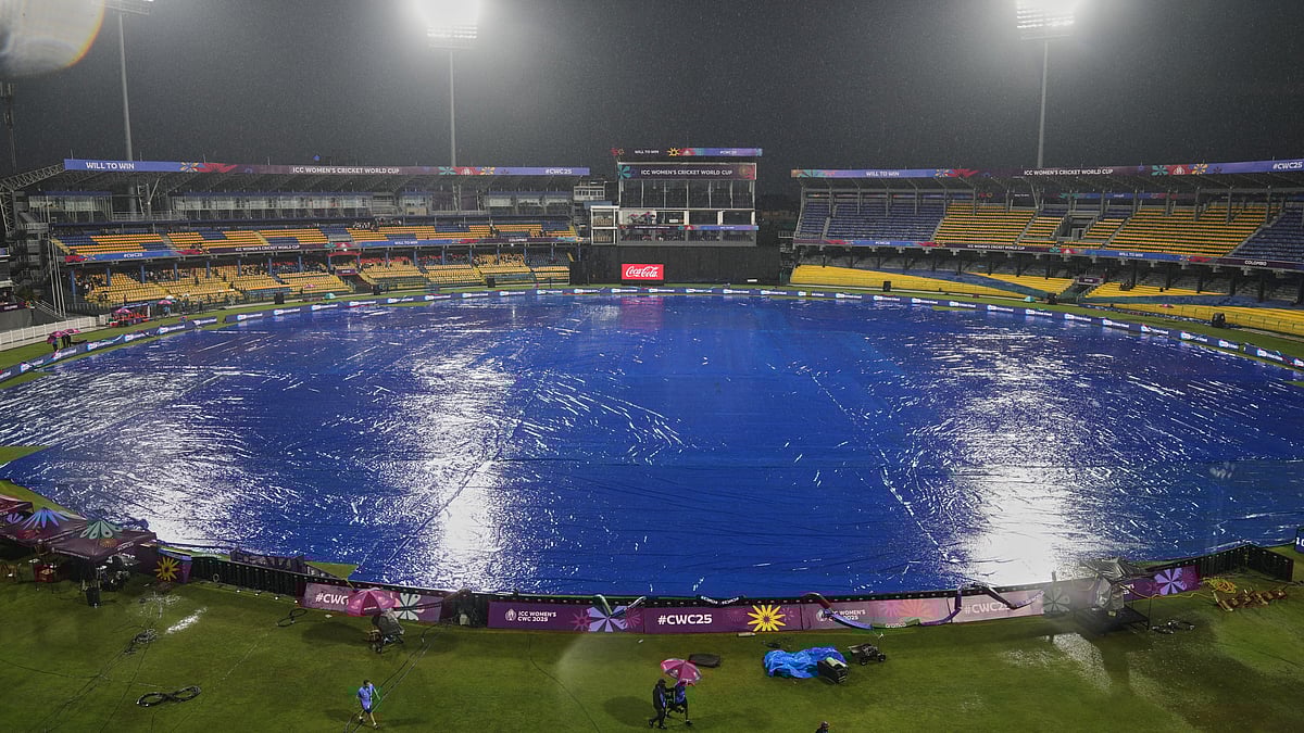 AP/ 	Eranga Jayawardena : Sri Lanka Vs New Zealand, ICC Women's ODI World Cup 2025: Colombo Weather Woes Continue As Match Ends In No Result