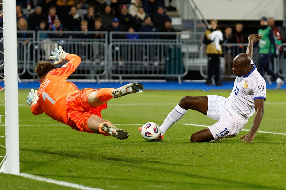 FIFA World Cup Qualifier Soccer Match: Iceland vs France