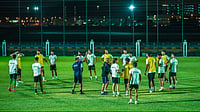 Photo: X/Pakistan Football Federation : Afghanistan Vs Pakistan Live Score, AFC Asian Cup Qualifiers: PAK train ahead of the match in Kuwait.