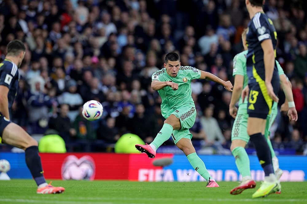 FIFA World Cup 2026 Group C Euopean Qualifiers Scotland Vs Belarus_German Barkovskiy