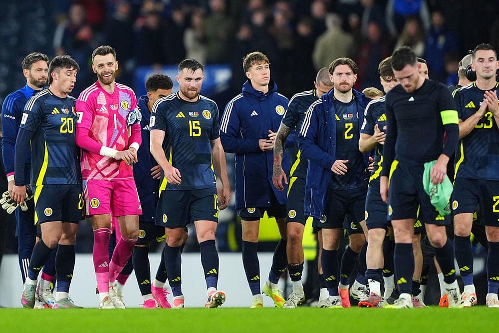 | Photo: Owen Humphreys/PA via AP : FIFA World Cup 2026 Qualifiers: Scotland Vs Belarus