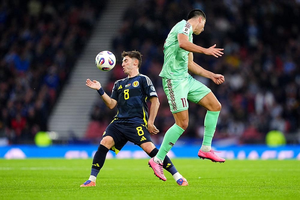 FIFA World Cup 2026 Group C Euopean Qualifiers Scotland Vs Belarus_Billy Gilmour