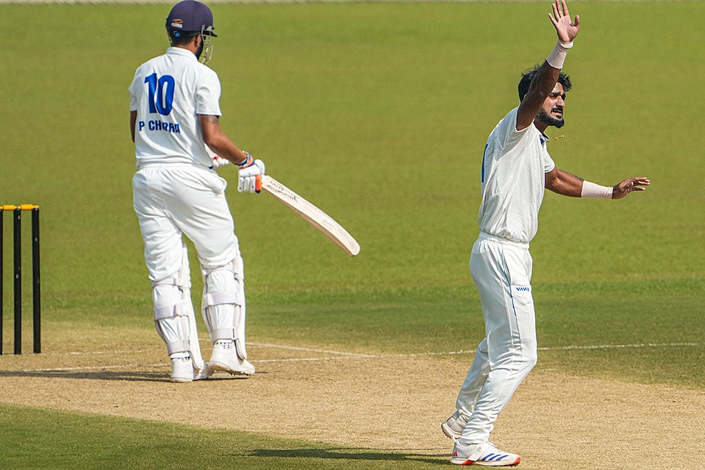 Ranji Trophy Cricket 2025-26 Bengal vs Uttarakhand match highlights_Akash Deep