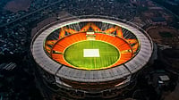 File : A new Ahmedabad football stadium will accompany Narendra Modi Cricket Stadium in the Sardar Vallabhbhai Patel Enclave.