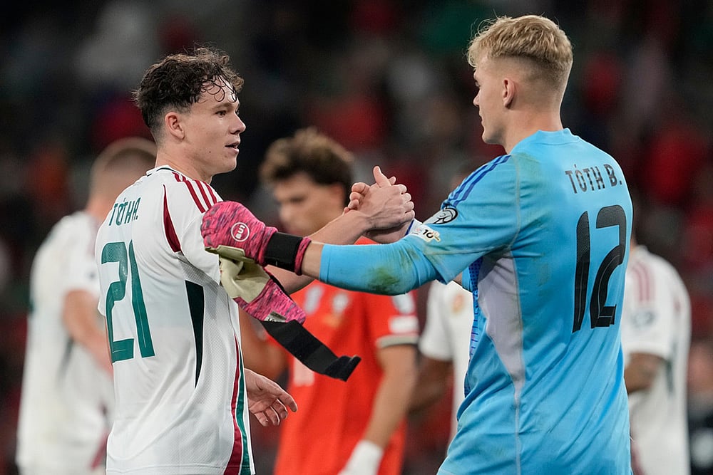 FIFA World Cup 2026 European qualifying Group F soccer match Portugal Vs Hungary: Alex Toth