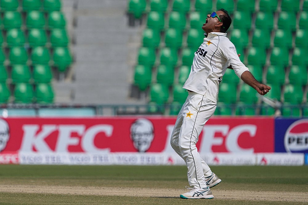 South Africa tour of Pakistan 1st test day 4 photos from Lahore_Noman Ali