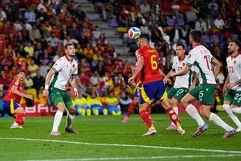 Spain Bulgaria WCup Soccer