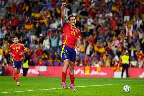 World Cup Qualifier Soccer Match: Bulgaria vs Spain