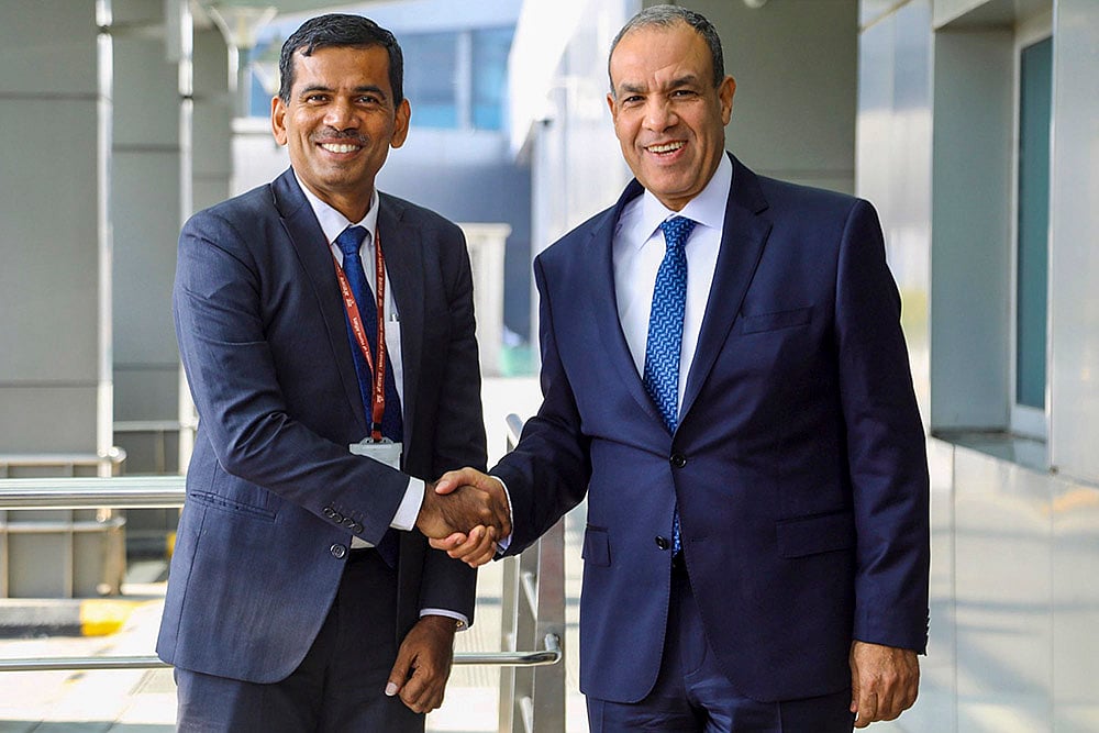 Egyptian FM Badr Abdelatty arrives in New Delhi