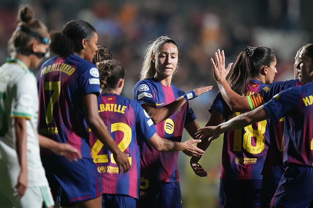 Womens Champions League Soccer Match: Barcelona vs Roma