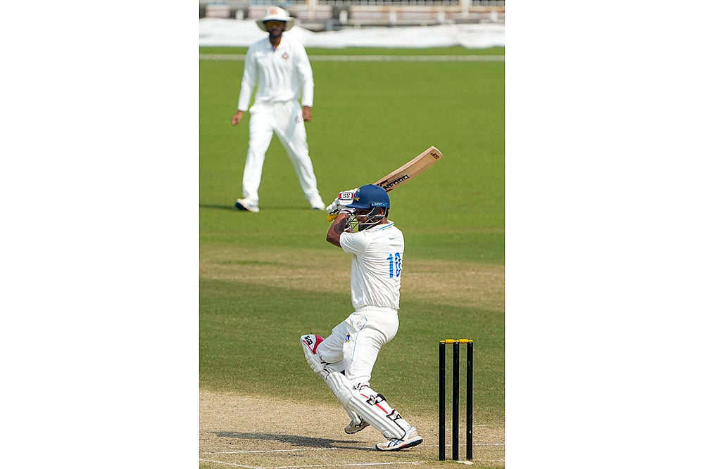 Ranji Trophy Cricket 2025-26 Bengal vs Uttarakhand match Day 2_Sudip Chatterjee