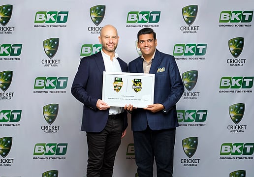 BKT Named Title Sponsor For Australia-India Men’s ODI And T20 International Series