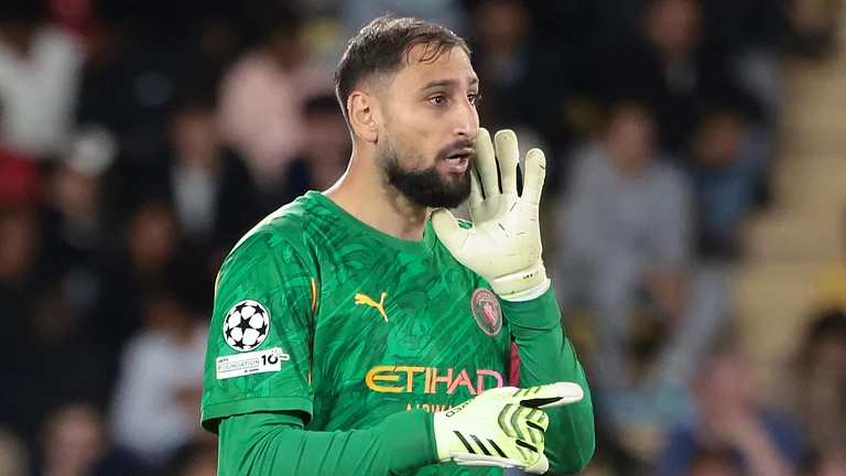 Manchester City's goalkeeper Gianluigi Donnarumma. - File
