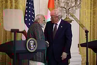  Newscom / AdMedia : An Indian team is already in Washington for talks; however, formal engagement has not yet begun as the government shutdown in the US is causing some delay.

